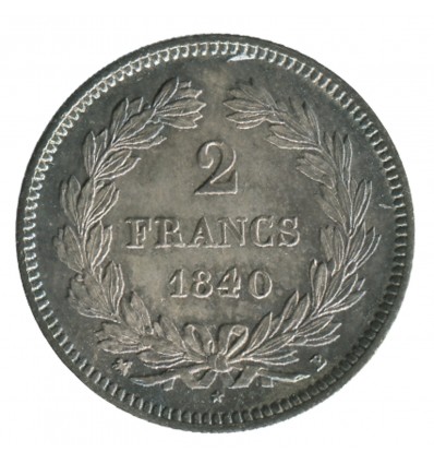 2 Francs Louis-Philippe Ier Tête Laurée