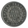 1/2 Franc Napoléon Ier Tête Laurée Revers Empire