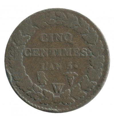 5 Centimes Dupré Directoire