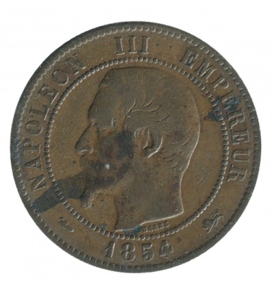 10 Centimes Napoléon III Tête Nue