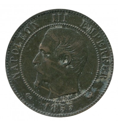 10 Centimes Napoléon III Tête Nue