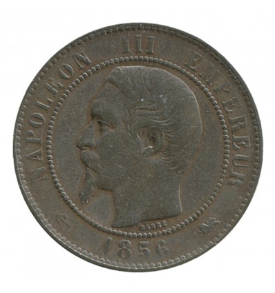 10 Centimes Napoléon III Tête Nue