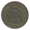 10 Centimes Napoléon III Tête Nue