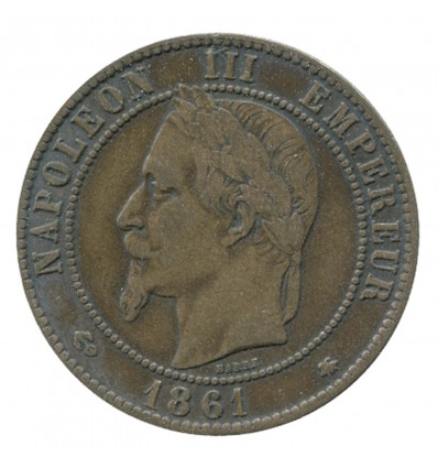 10 Centimes Napoléon III Tête Laurée