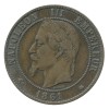 10 Centimes Napoléon III Tête Laurée