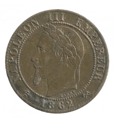 1 Centime Napoléon III Tête Laurée