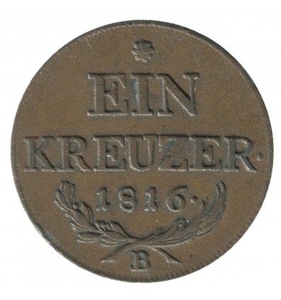 1 Kreuzer - Autriche