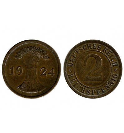 2 Rentenpfennig allemagne