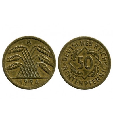 50 Rentenpfennig allemagne