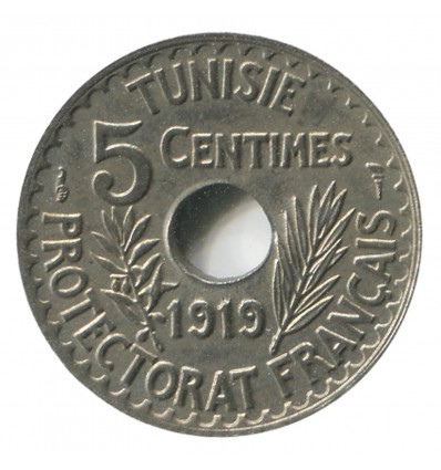 5 Centimes - Tunisie