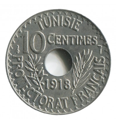 10 Centimes - Tunisie