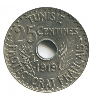 25 Centimes - Tunisie