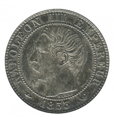 Module de 5 Centimes Napoléon III Visite de Lille Argent