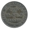 Module de 5 Centimes Napoléon III Visite de Lille Argent