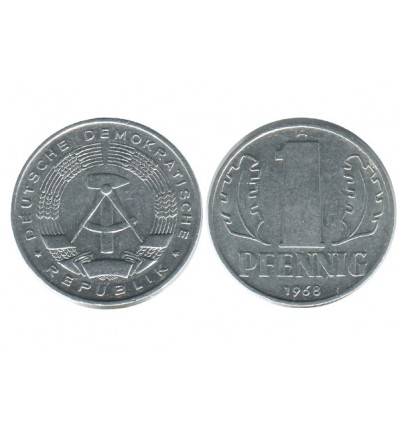 1 Pfennig Allemagne - Allemagne Democratique