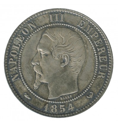 Module de 10 Centimes Napoléon III Monument Erigé à la Bourse de Lille Argent