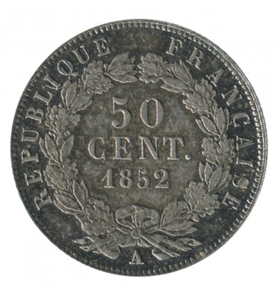 50 Centimes Louis Napoléon Bonaparte