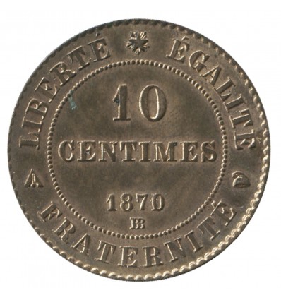 10 Centimes Dupré Epreuve de Strasbourg