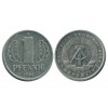 1 Pfennig Allemagne - Allemagne Democratique