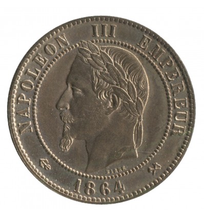 10 Centimes Napoléon III Tête Laurée
