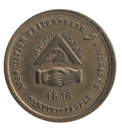 1 Franc Associations Fraternelles des Ménages Bronze