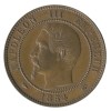 Module de 10 Centimes Napoléon III Visite à la Monnaie de Paris le 3 Mai 1854 Bronze