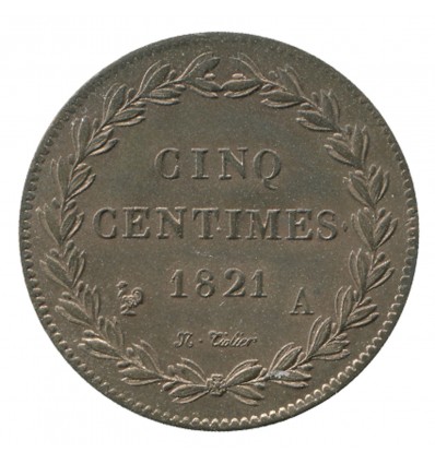 5 Centimes Louis XVIII Essai