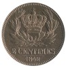 2 Centimes Louis-Philippe Ier à la Couronne Essai