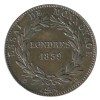 Module de 10 Centimes Louis-Philippe Ier Essai de Monnoyage Londres