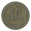 10 Cent Fabrique du Vast (Manche) P.F.FONTENILLIAT Cuivre