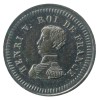 5 Centimes Henri V Buste Habillé