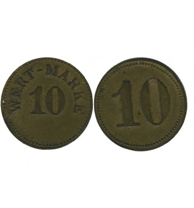 10 Wert Marke Allemagne - Monnaie de Necessite