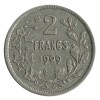 2 Francs Leopold II - Belgique Argent