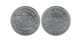 Hambourg- 1/100 Mark Allemagne - Monnaie de Necessite