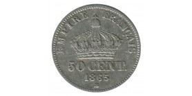 50 Centimes Napoléon III Tête Laurée