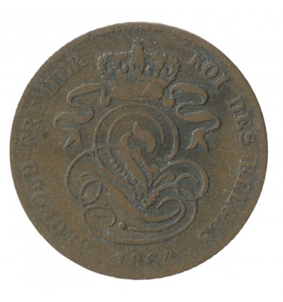 2 Centimes Leopold I - Belgique