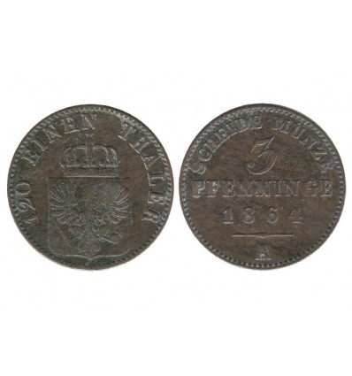 3 Pfennig Allemagne - Prusse