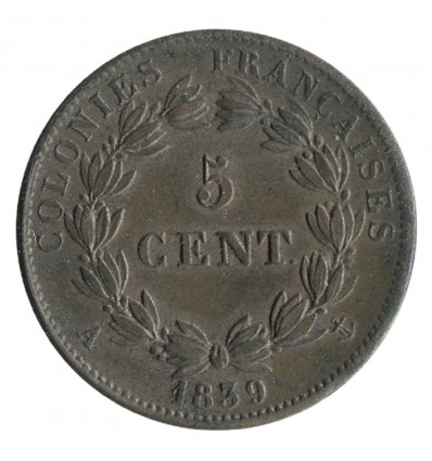 5 Centimes Louis-Philippe Ier - Colonies Générales