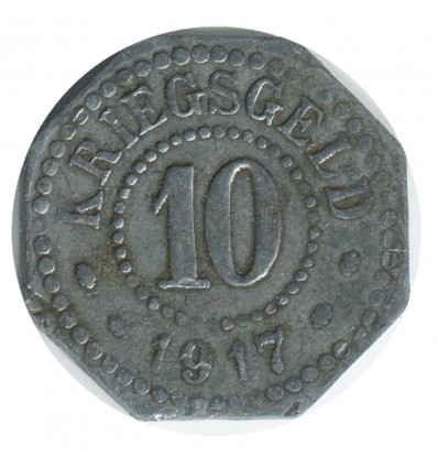 10 Pfennig - Allemagne Saarburg