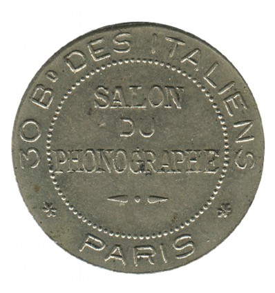 Jeton Salon du Photographe Paris 30 BD Des Italiens Cupro-Nickel