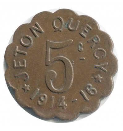 Jeton Quercy 5 Centimes - Montpellier Bronze