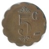 Jeton Quercy 5 Centimes - Montpellier Bronze