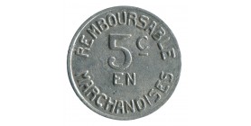 5 Cent Coopérative Militaire Pau Aluminium