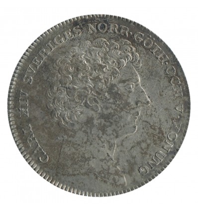Riksdaler Charles XIV - Suède Argent