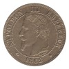 2 Centimes Napoléon III Tête Laurée