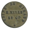 Bon de Vivres Usine de Giraud H.Merle Et Cie - Arles