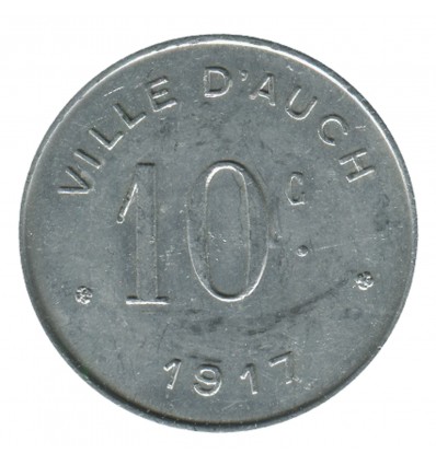 10 Centimes Ville d'Auch - Auch