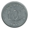 10 Centimes Ville d'Auch - Auch