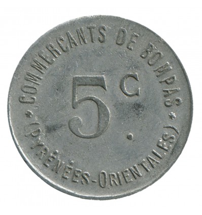 5 Centimes Association des Commerçants - Bompas