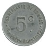 5 Centimes Association des Commerçants - Bompas